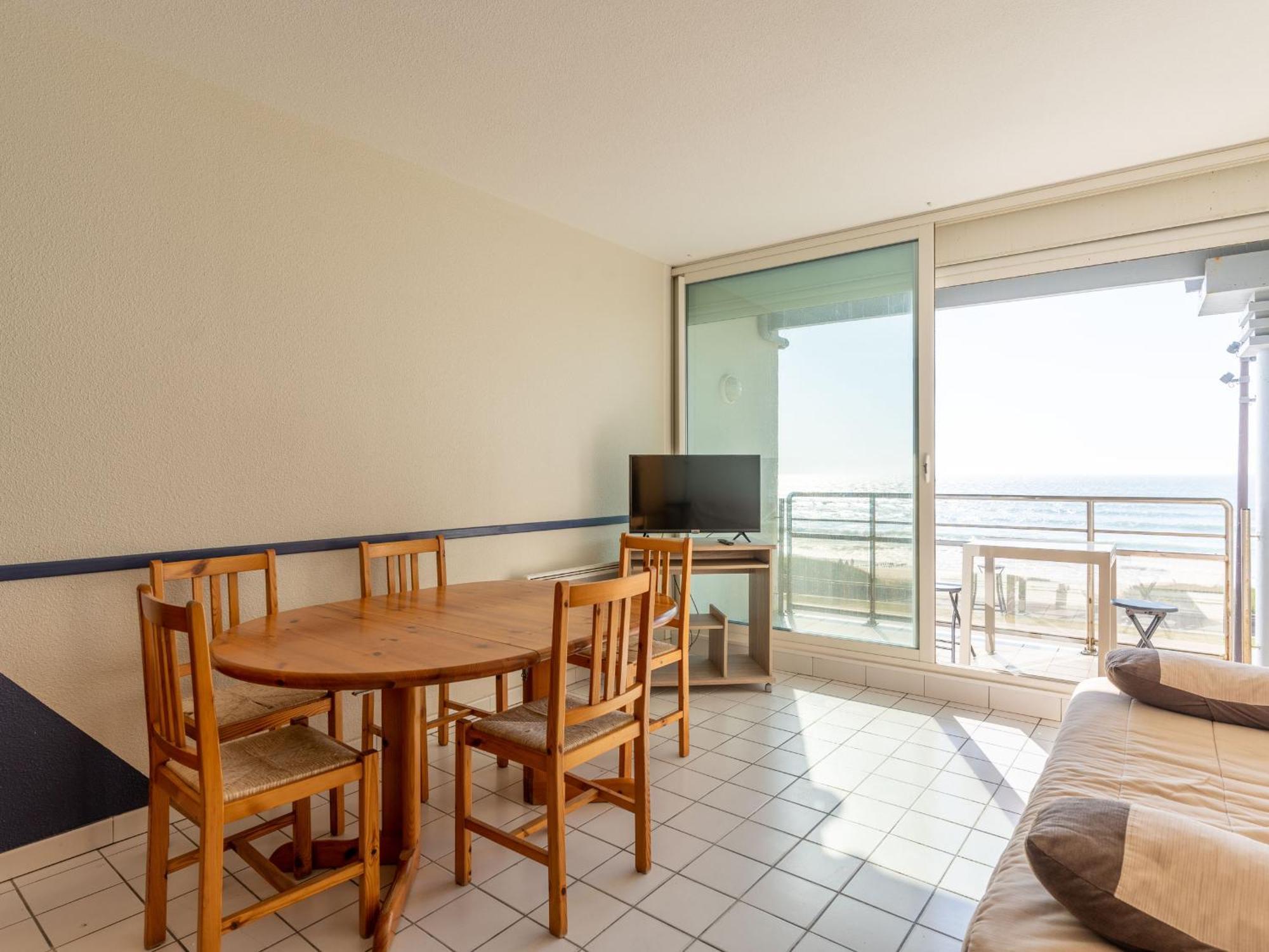 Mimizan Plage: Appartement 6 Pers. Avec Balcon Et Parking - Fr-1-50-114 Mimizan-Plage Exterior foto